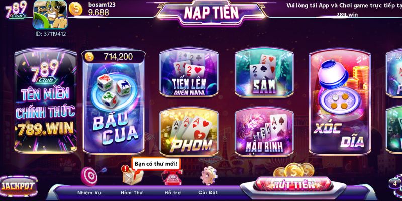 789club cung cấp nhiều phương thức giao dịch thuận tiện